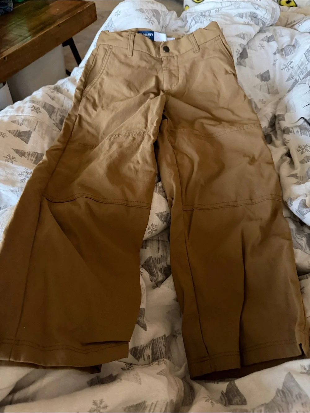 Old Navy Men's Khaki Work Chinos - Brown/Tan